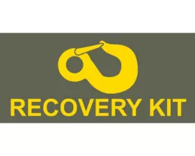 Quadratec Recovery Kit Ammo Storage Box Decal Yellow